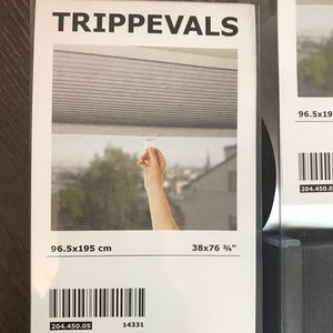 3 IKEA Trippevals Blinds